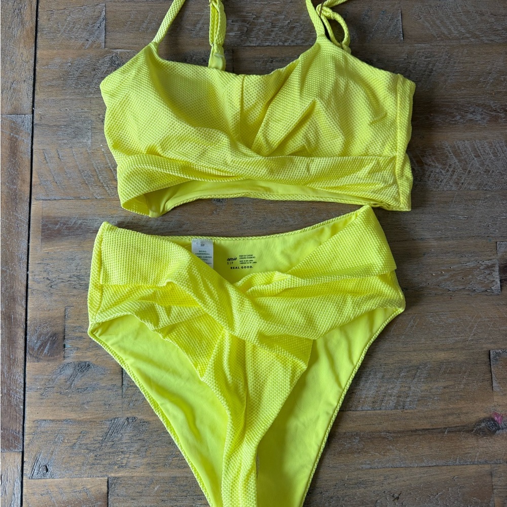Aerie Yellow Bikini Set